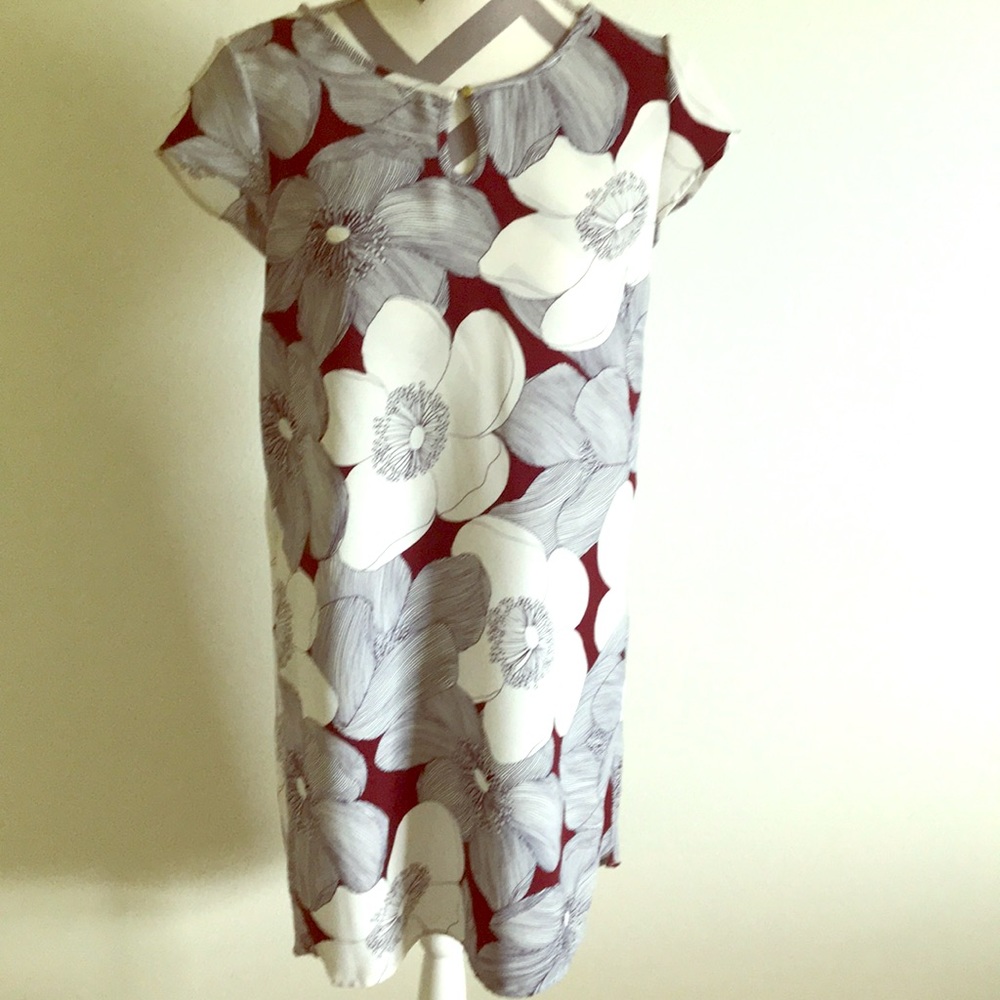Printed flower dress